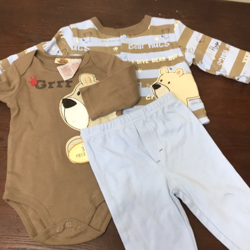 3 Pcs, size 3-6 months- NWT